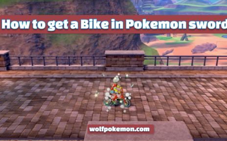 How to get a Bike in Pokemon sword