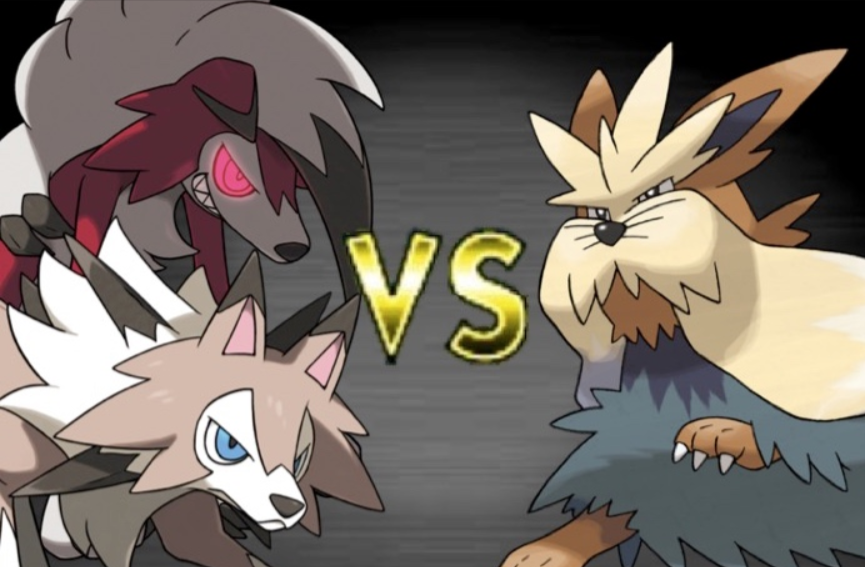 wolf pokemon vs dog pokemon
