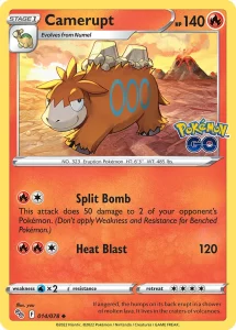 Camerupt Pokemon Card
