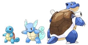 Pokemon starters evolution