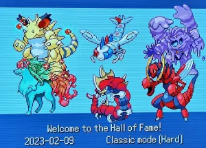 Pokemon Infinite Fusion: Hall of Fame
