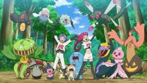 Team Rocket with Pokemons